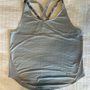 Under Armour Gray Crisscross Racerback Tank